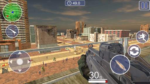 Mad War Zombies screenshot 4