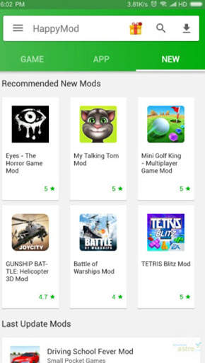 HappyMod - Happy Apps Guide 1 تصوير الشاشة