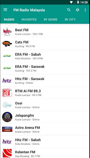 FM Radio Malaysia - AM FM Radio Apps For Android screenshot 1