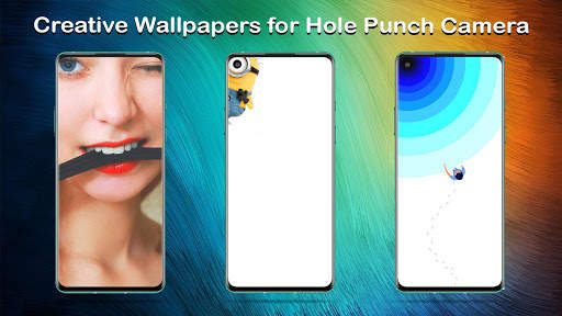 Punch Hole Wallpapers For Realme 6S screenshot 2