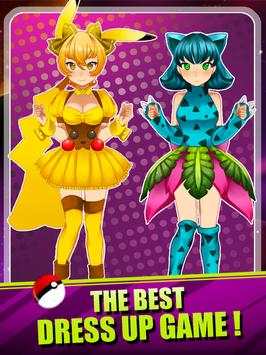 Create Your Own Pokemon Girl screenshot 5