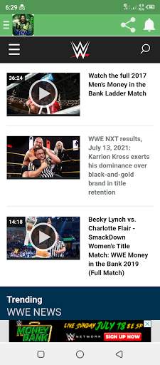 WWE News & WWE Network News screenshot 2