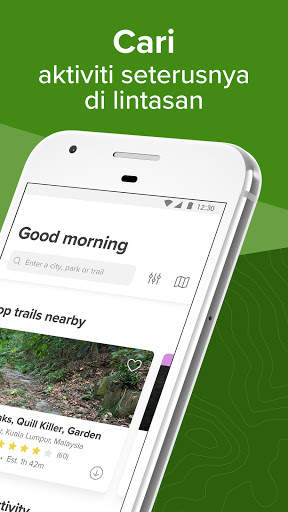 AllTrails: Laluan Kembara, Berlari & Basikal Bukit screenshot 2