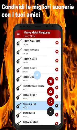 Heavy metal ringtones free screenshot 1