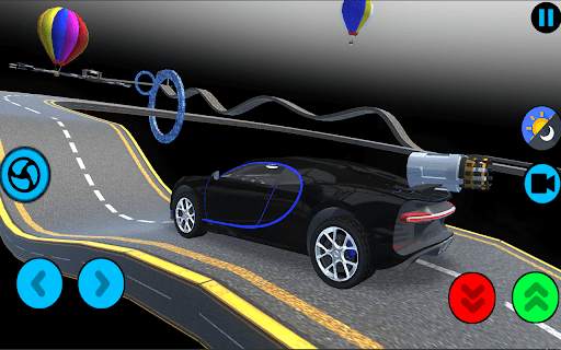 Jet Car Impossible Track Fast Driving screenshot 8