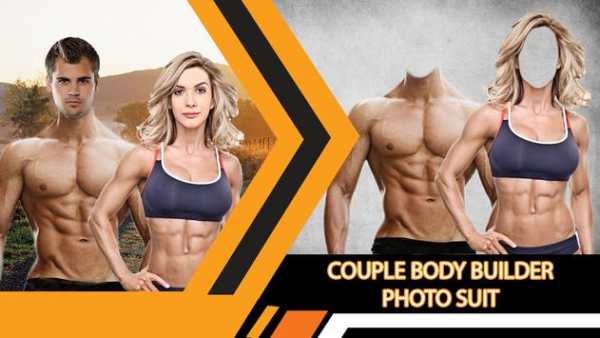 Body Builder Couple Photo Suit Editor screenshot 2