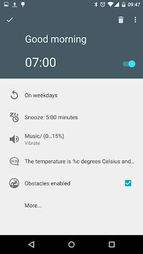 AlarmDroid (alarm clock) screenshot 6