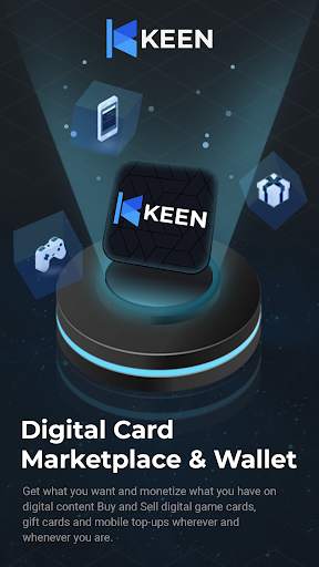 KEEN WALLET - Market for Game, Mobile & Gift Cards screenshot 1