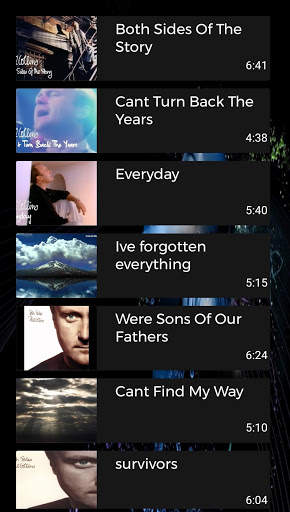 Phil Collins All Songs All Albums Music Video screenshot 7