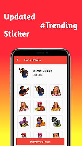 StickerFlix - WA sticker Apps screenshot 1