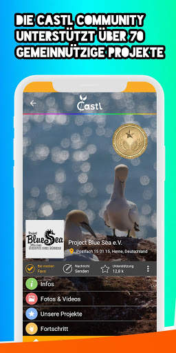 Castl – Have fun, shop and donate with your Likes screenshot 4