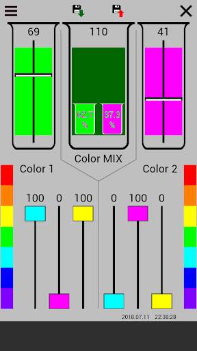 CMYK Mix Color scheme designer screenshot 7