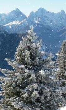 Winter Mountains Wallpaper screenshot 1