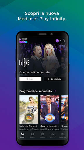 Mediaset Play Infinity TV screenshot 1