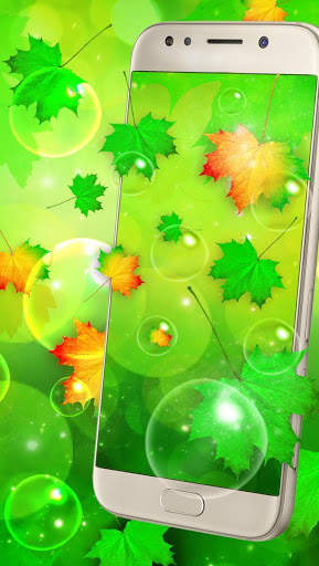 Leaves Live Wallpaper 2019 screenshot 2