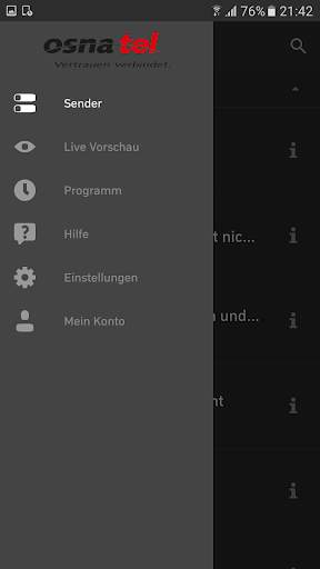 osnatel TV App screenshot 1