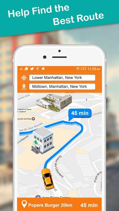 GPS Location Route Finder Maps & Navigation screenshot 2