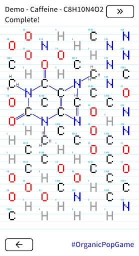 Organic Pop - Chemistry Game 2 تصوير الشاشة
