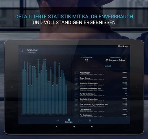 Workout Zuhause - Fitness und Bodybuilding screenshot 22
