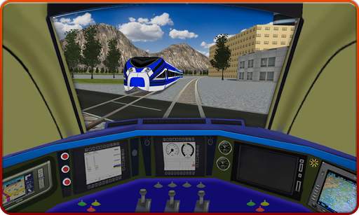 Impossible Bullet Train Drive : Subway On Rails 3D screenshot 4