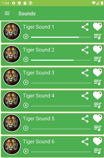 Tiger Sounds screenshot 3