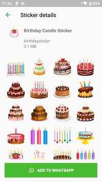 Birthday Stickers screenshot 2