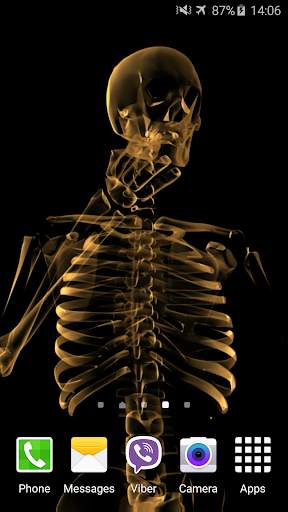 Skeleton Video Live Wallpaper screenshot 1