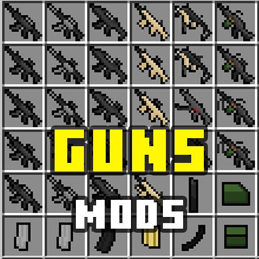 Weapons and Guns mod for Minecraft 1.1