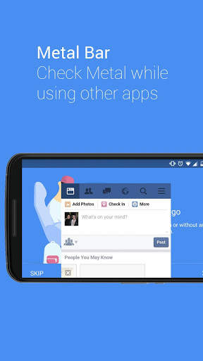 Metal for Facebook & Twitter screenshot 7