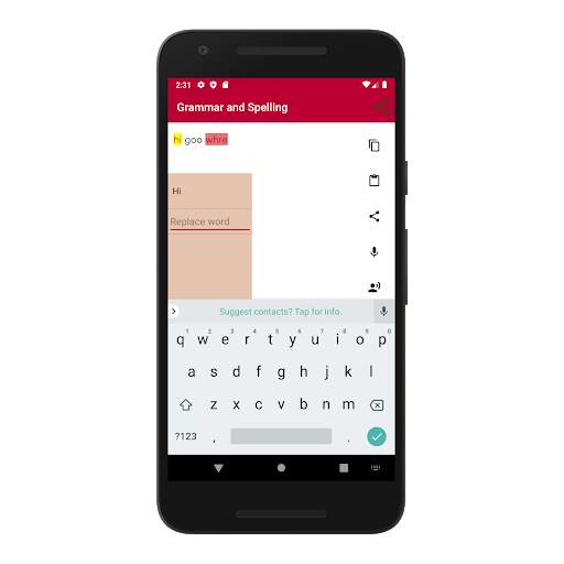 Advanced Grammar & Spell Checker скриншот 3