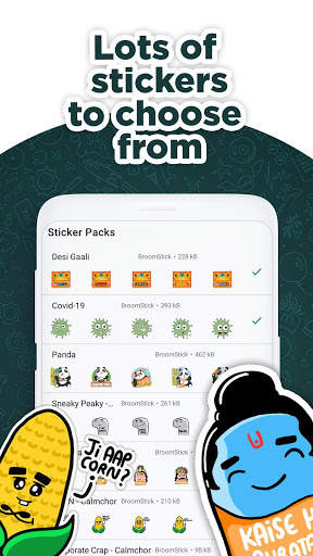 BS Stickers | WhatsApp Stickers App screenshot 3