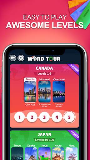 Word Tour - Trivia & Knowledge & Best Scapes screenshot 7