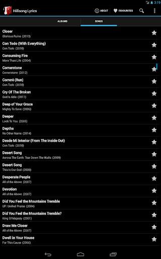 Hillsong Lyrics screenshot 18