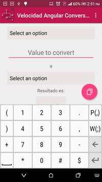 Angular speed units screenshot 1