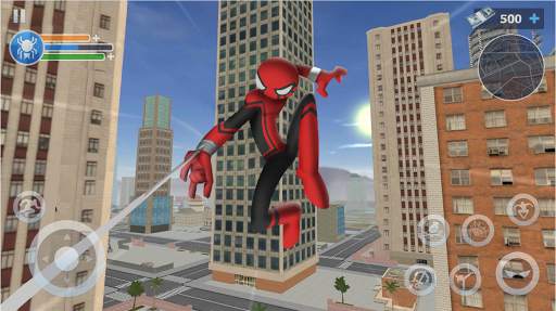 Spider Stickman Rope: Vegas Crime City Hero screenshot 4