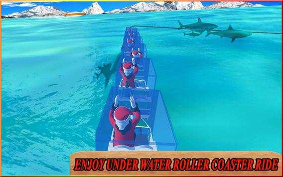 Christmas Santa Roller Coaster Adventure 3D screenshot 4