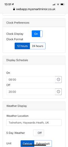 My Smart Mirror Cloud Edition screenshot 6