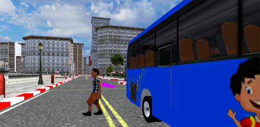 Reality School Bus Simulator screenshot 1