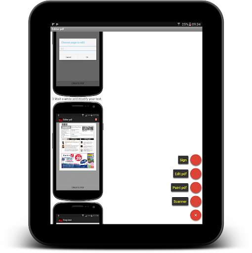 EDITOR TEXT FOR PDF screenshot 1