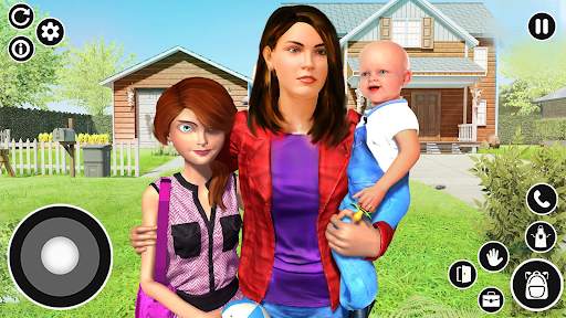 Single Mom Baby Simulator screenshot 2