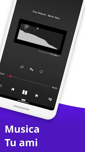 Mousiki: Lettore musicale popup flottante gratuito screenshot 4