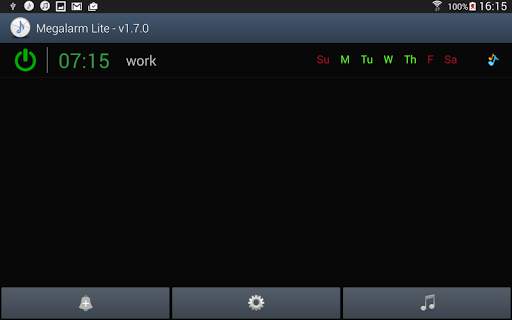Music Alarm Megalarm Lite screenshot 10