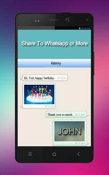 My Name 3D Text 5 تصوير الشاشة
