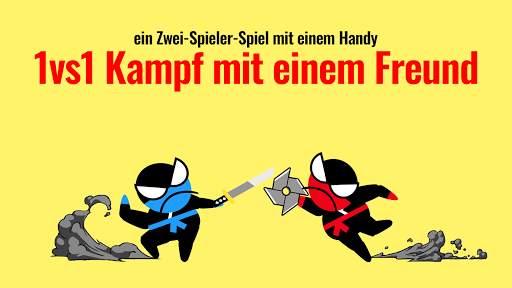 Springen Ninja Battle 2Spieler screenshot 1