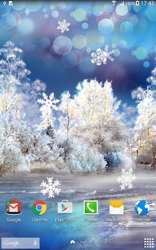 Snowfall Live Wallpaper screenshot 7
