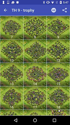 Maps of Coc TH9 screenshot 2