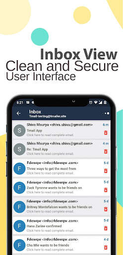 tMail - Temporary Email screenshot 6