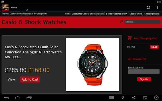 g shock watches screenshot 1