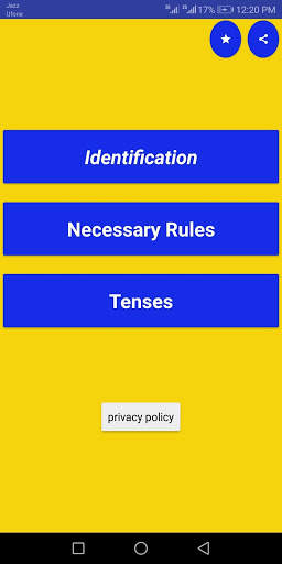 English Tenses Easy Sequence скриншот 1