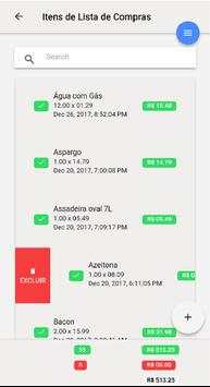 Shopping List: line and bar charts, budge control screenshot 14